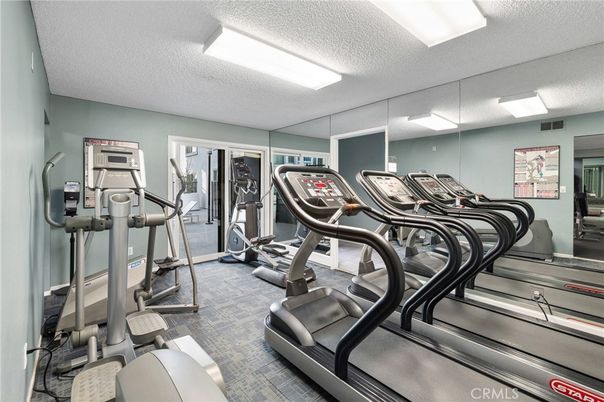 Fitness Equipment, Gym, Interior