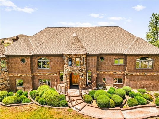 Exterior, Facade, Brick Facade, French Provincial