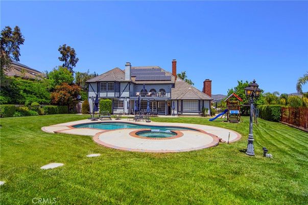 Backyard, Exterior, Playground, Pool, Solar Panels