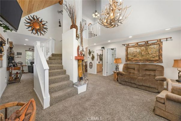 Chandelier, Interior, Recessed Lighting