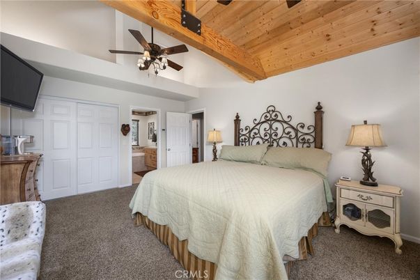 Bedroom, Interior, Wooden Beams, Wooden Ceilings
