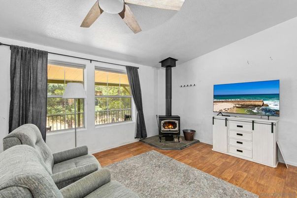 Fireplace, Interior, Wood Texture Flooring
