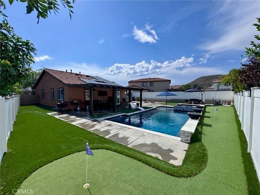 Backyard, Exterior, Pool, Solar Panels