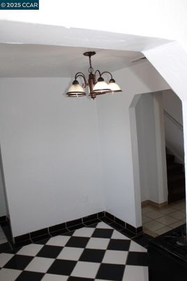 Chandelier, Empty room, Interior