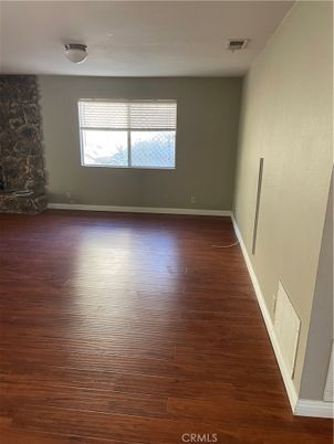 Empty room, Fireplace, Interior, Wood Texture Flooring