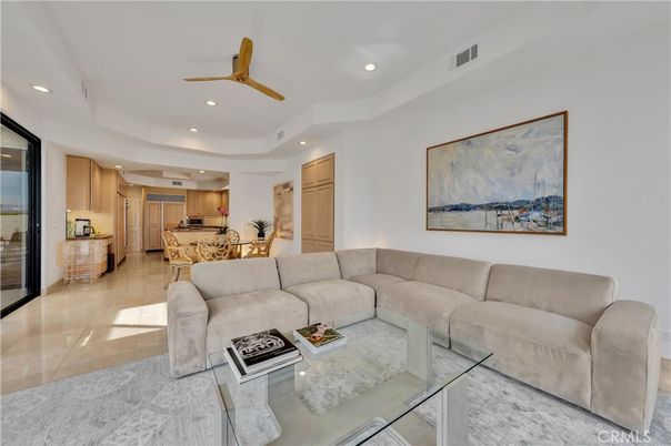 Dining room, Interior, Kitchen, Living room, Recessed Lighting