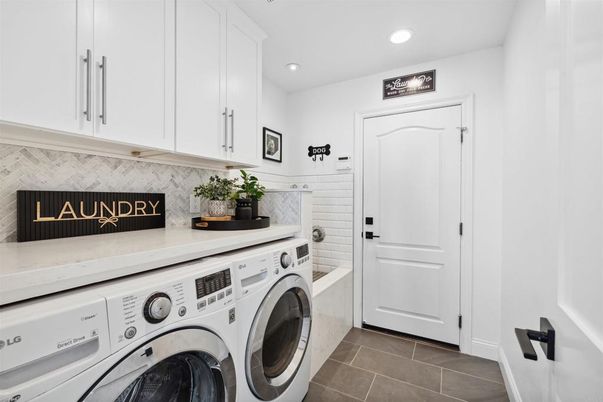 Interior, Recessed Lighting, Washer