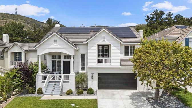 Attached, Exterior, Facade, Solar Panels, Queen Anne Victorian