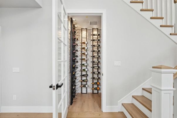 Interior, Wine Storage, Wood Texture Flooring