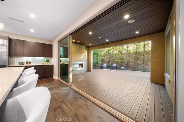 Interior, Recessed Lighting, Stainless Steel Appliances, Wood Texture Flooring