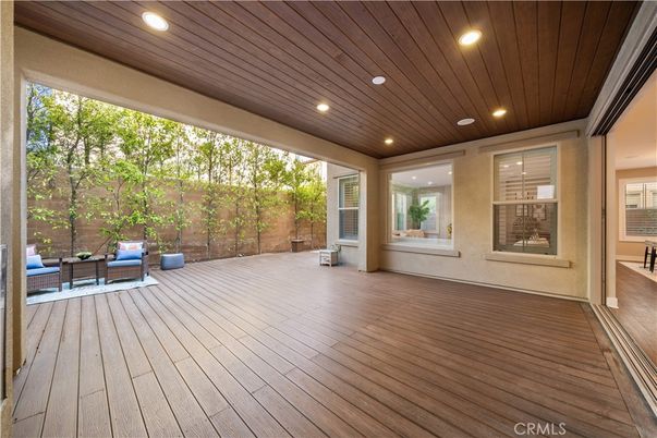 Exterior, Recessed Lighting, Wooden Ceilings, Wood Texture Flooring