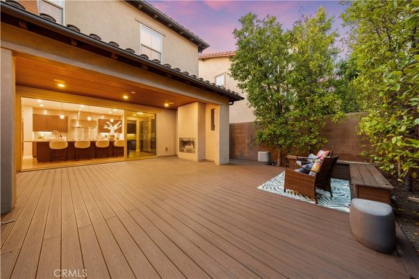 Exterior, Wood Texture Flooring