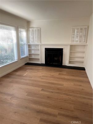 Empty room, Fireplace, Interior, Wood Texture Flooring