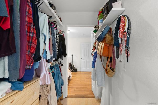 Interior, Walk-in Closets, Wood Texture Flooring