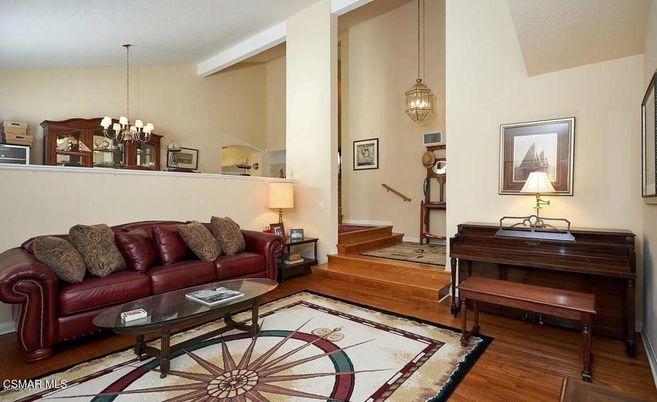 Chandelier, Interior, Living room, Pendant Lights, Piano, Wood Texture Flooring