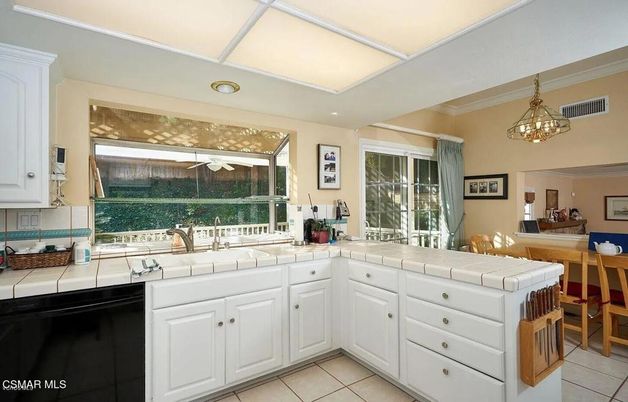Interior, Kitchen, Pendant Lights, Recessed Lighting, Tile Countertops