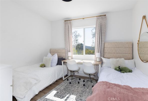 Bedroom, Home Office, Interior, Wood Texture Flooring