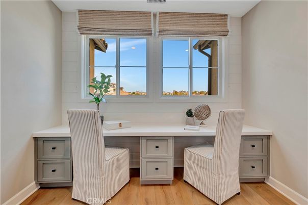 Home Office, Interior, Wood Texture Flooring