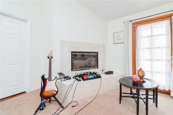 Fireplace, Home Office, Interior