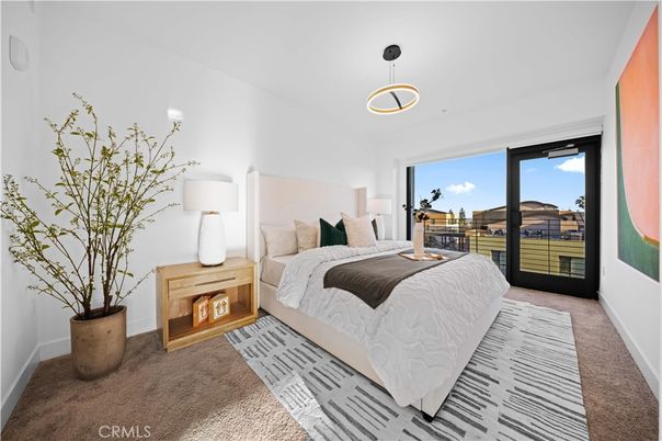 Bedroom, Interior, Pendant Lights