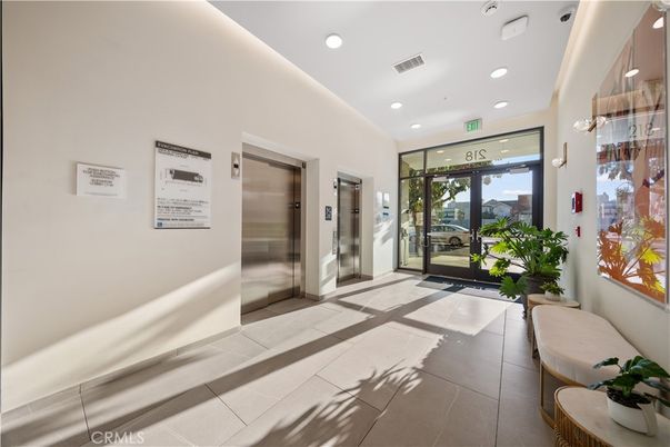 Elevator, Interior, Recessed Lighting