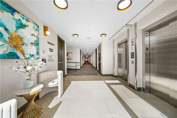 Elevator, Interior, Recessed Lighting