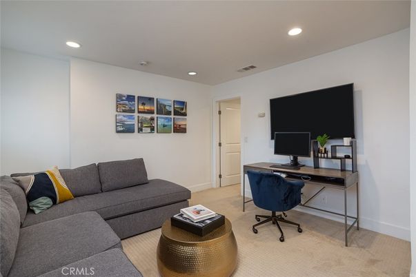 Home Office, Interior, Living room, Recessed Lighting