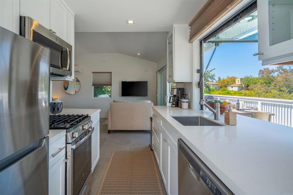 Interior, Kitchen, Recessed Lighting, Stainless Steel Appliances