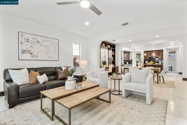 Dining room, Interior, Kitchen, Living room, Pendant Lights, Recessed Lighting