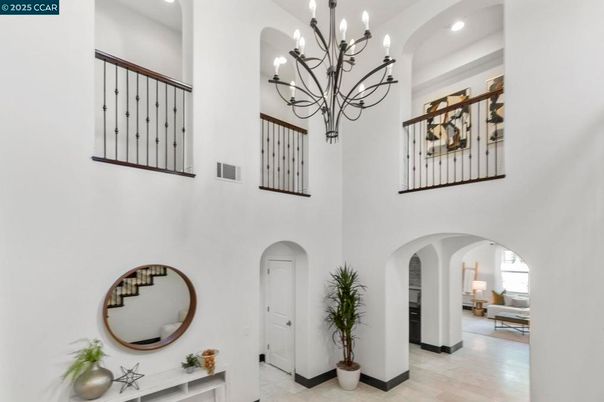 Chandelier, Interior, Recessed Lighting