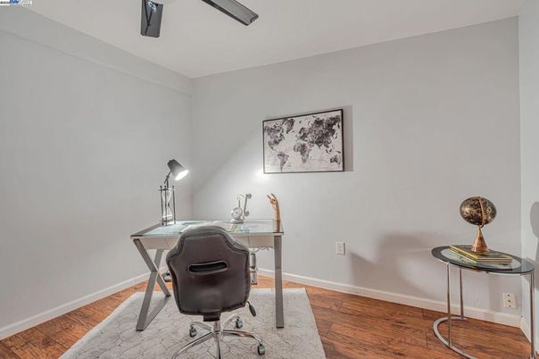 Home Office, Interior, Wood Texture Flooring