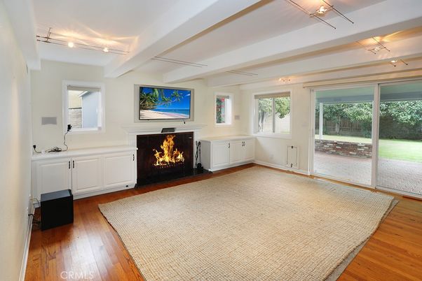 Fireplace, Interior, Wood Texture Flooring