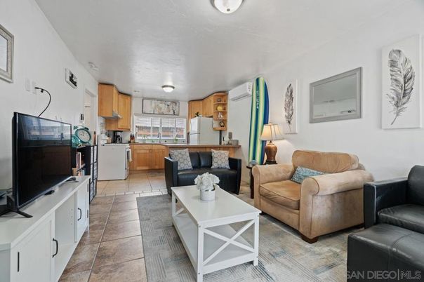 Interior, Kitchen, Living room