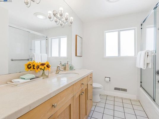 Bathroom, Dual Sink Vanities, Glass Shower, Interior