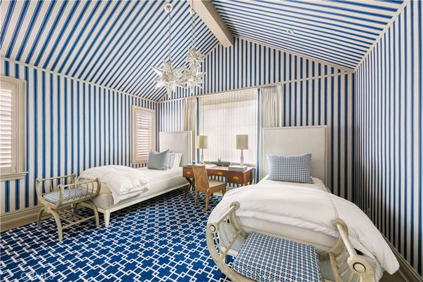 Bedroom, Chandelier, Interior