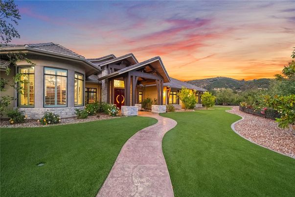 Backyard, Exterior, Facade, Mediterranean