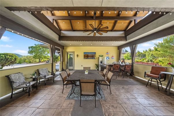 Exterior, Recessed Lighting, Wooden Beams, Wooden Ceilings