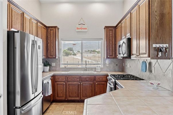 Interior, Kitchen, Tile Countertops