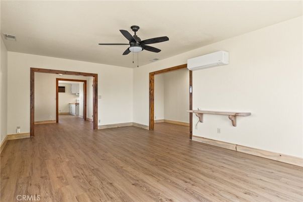 Empty room, Interior, Wood Texture Flooring