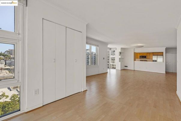 Empty room, Interior, Kitchen, Wood Texture Flooring