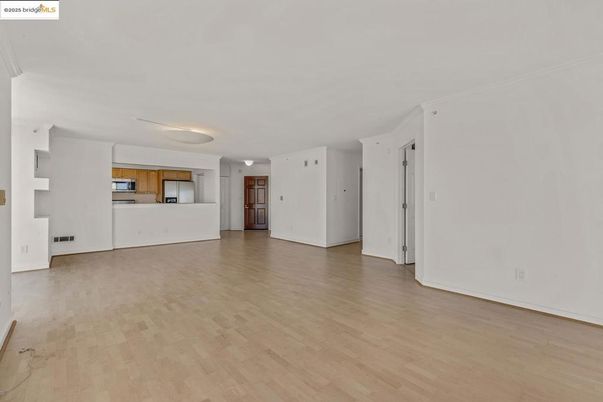 Empty room, Interior, Kitchen, Wood Texture Flooring