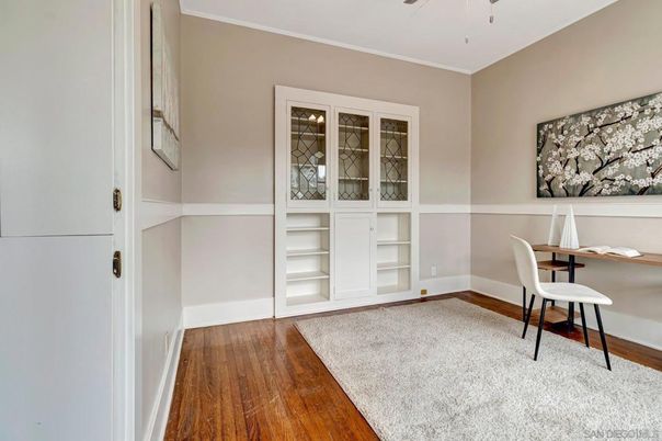 Home Office, Interior, Wood Texture Flooring