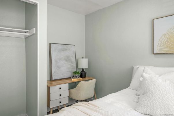 Bedroom, Home Office, Interior