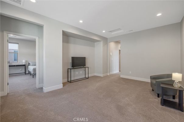Home Office, Interior, Recessed Lighting