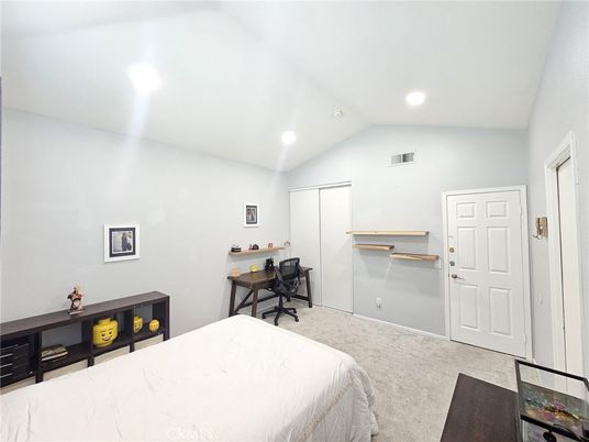 Bedroom, Home Office, Interior, Recessed Lighting