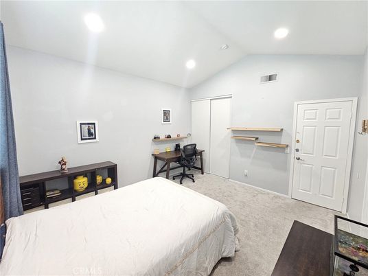 Bedroom, Home Office, Interior, Recessed Lighting