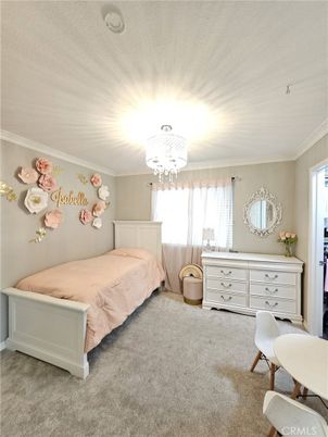 Bedroom, Chandelier, Interior