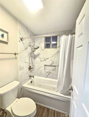 Bathroom, Interior, Marble Walls, Wood Texture Flooring