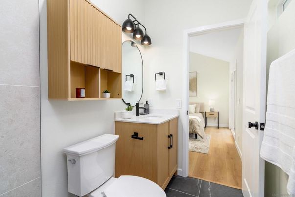 Bathroom, Bedroom, Interior, Wood Texture Flooring