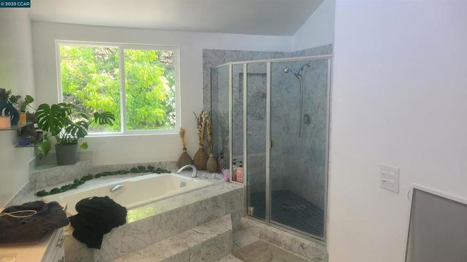 Bathroom, Glass Shower, Interior, Marble